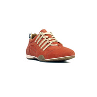 Men's Racing Sneaker in Vintage Orange (Orange and Sand)