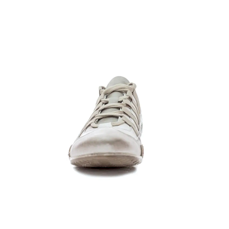 Men's GrandPrix Sneaker in Torino (Soft White, Taupe, and Green)