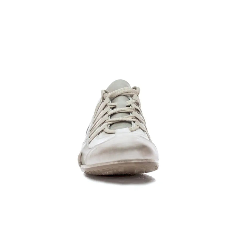 Men's GrandPrix Sneaker in Torino (Soft White, Taupe, and Green)