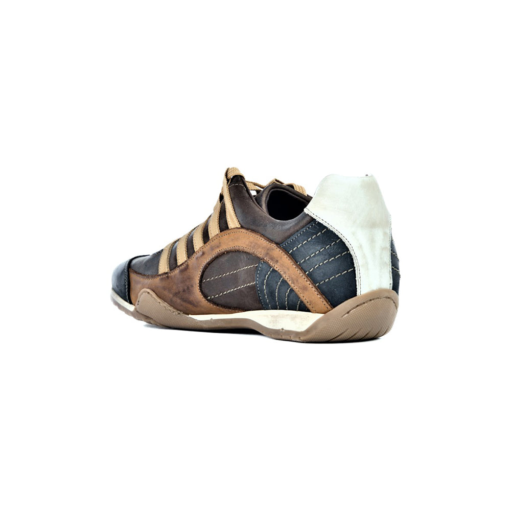 XANDER - Chaussures homme Sneaker Marron P3