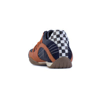 Women's Racing Sneaker in Indigo Orange (Navy and Orange) - GrandPrix Originals USA